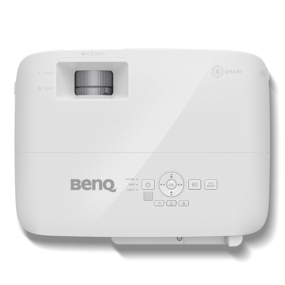 BenQ Smart Projector EX600
．Wireless projection for instant mirroring
．Internet connectivity offers app enablement
．USB supported – completely PC free
