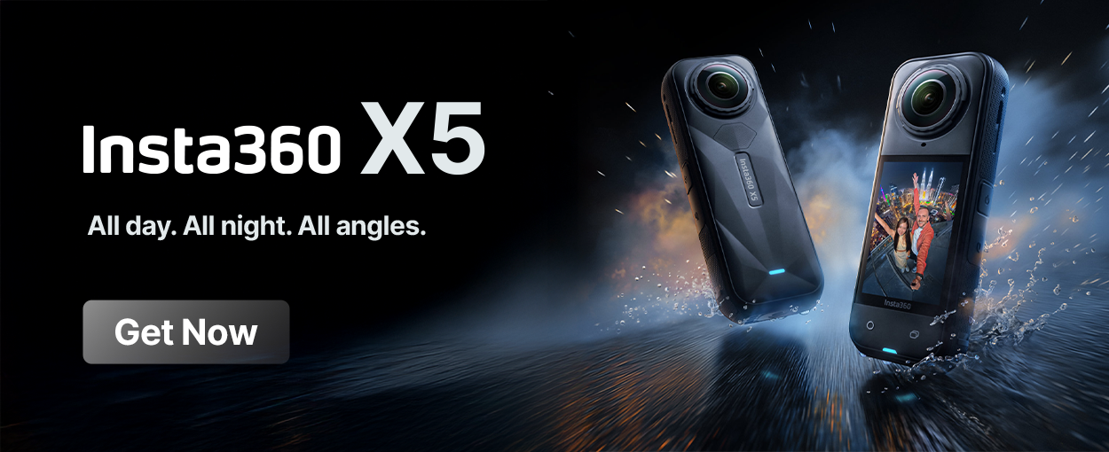 Banner action-cameras Left